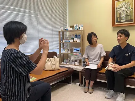 学校保健指導の動画撮影