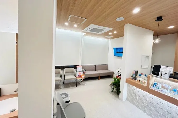 ささき歯科医院 受付周り